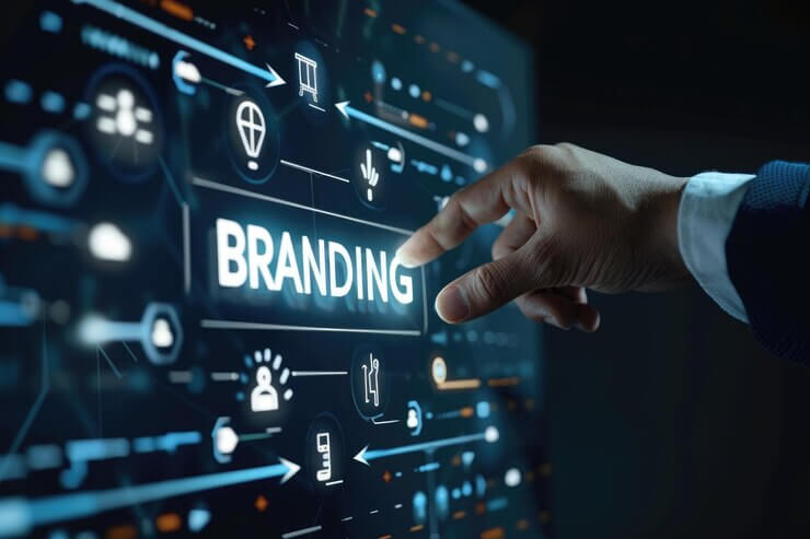 Branding and identity design service showcase
