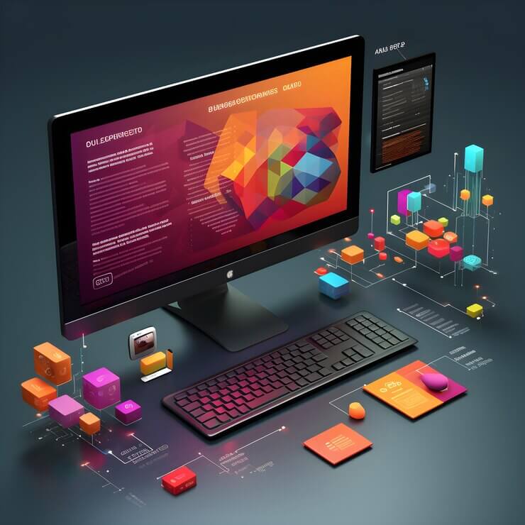 Graphic design and creative service showcase